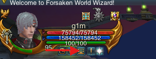 The assist icon under the character avatar opens the Combat Assist window